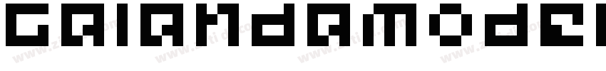 GalandaModernaW01 Re字体转换